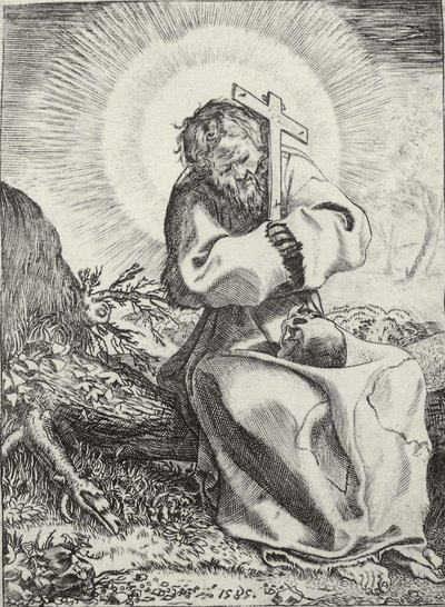 Saint Francis of Assisi by Annibale Carracci